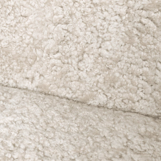 Lounge Chair Buur, Sheepskin Moonlight - Sessel von ferm LIVING - DesignWe.Love