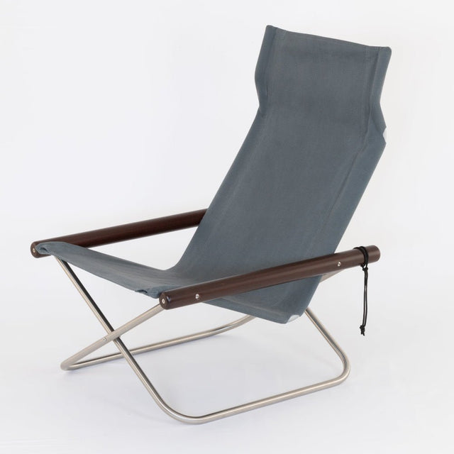 Nychair X Loungesessel Grau Dunkelbraun – designwe.love