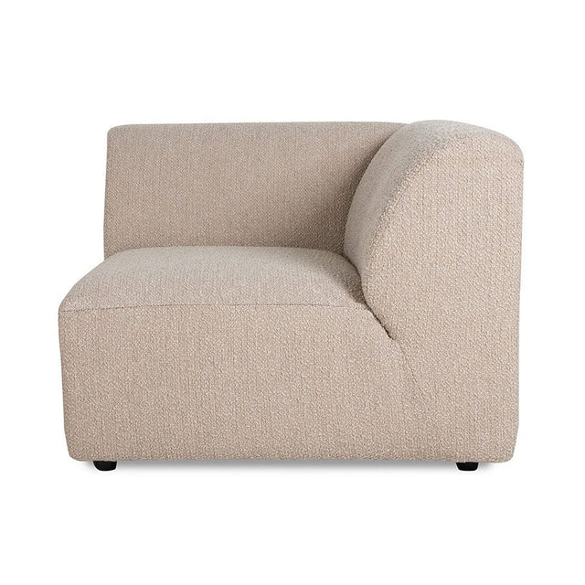 Modulares Sofa Element Jax Boucle Taupe - HK Living - DesignWe.Love