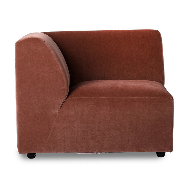 Modulares Sofa Element Jax Royal Velvet Magnolia - HK Living - DesignWe.Love