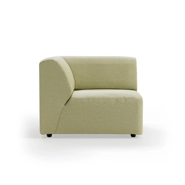 HKliving Jax Couch Modulsofa Ecke Links in Deco Sage, Freisteller