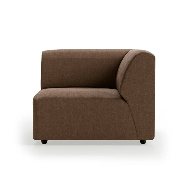 HKliving Jax Couch Modulsofa Endelement Rechts in Whisper Quicksand, Freisteller
