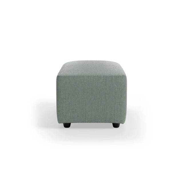HKliving Jax Couch Modulsofa Hocker klein in Dallas Breeze, Freisteller