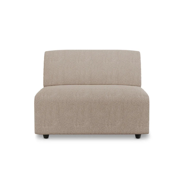 HKliving Jax Couch Modulsofa Mittelteil in Sneak Beige, Freisteller