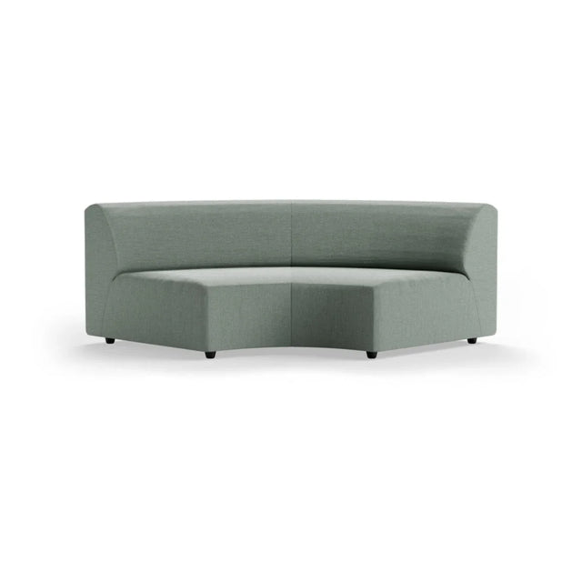 HKliving Jax Couch Modulsofa Rundung in Dallas Breeze, Freisteller