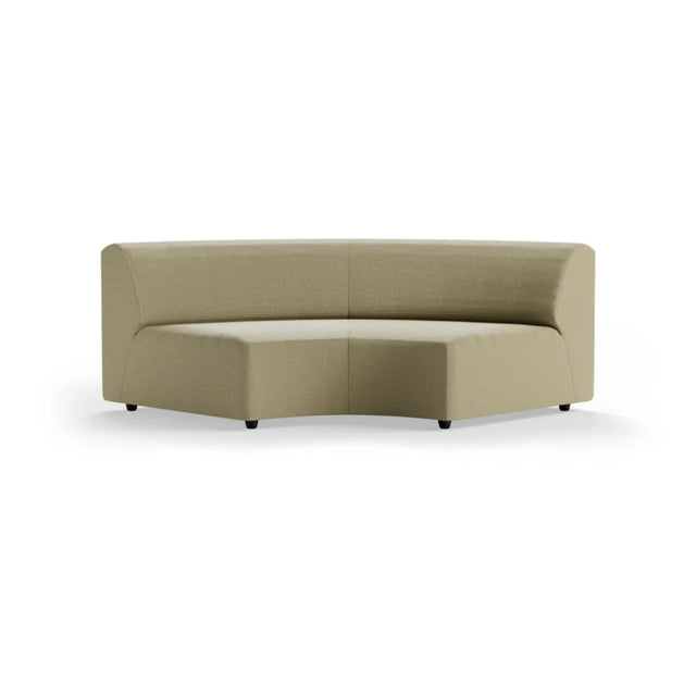 HKliving Jax Couch Modulsofa Rundung in Knotted Sage, Freisteller