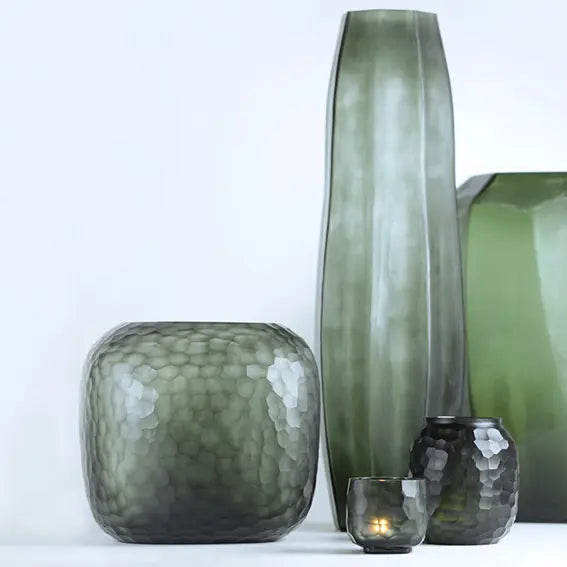 mundgeblasene Glasvasen von Guaxs