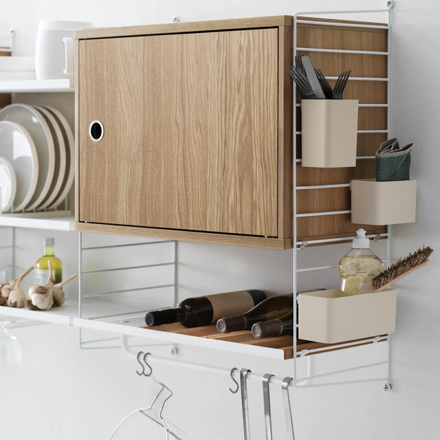 Organizer Beige – String Furniture Regalsystem (3er Set)