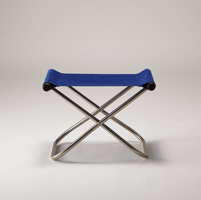 Nychair X Ottoman Blau Dunkelbraun – designwe.love