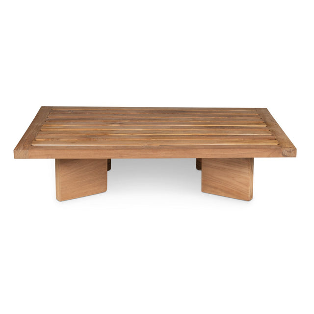 Outdoor Couchtisch Lounge Teakholz 90cm - Detjer - DesignWe.Love