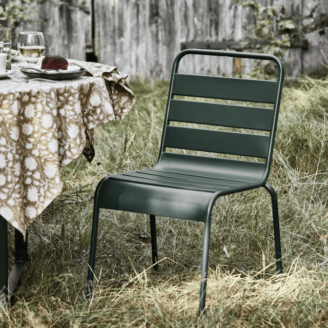 Outdoor Stuhl Helo Grün - House Doctor - DesignWe.Love