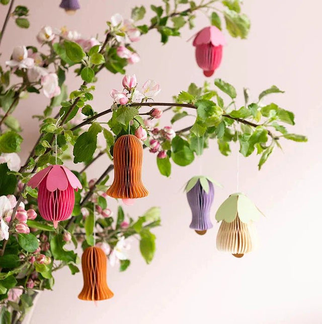 Papierblumen - Anhänger Flamingo - Bungalow DK - DesignWe.Love
