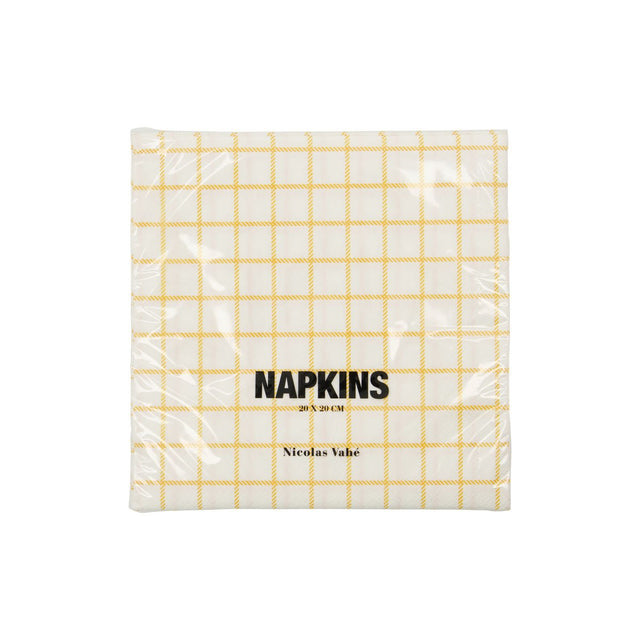 Papierservietten Check - Nicolas Vahé - DesignWe.Love