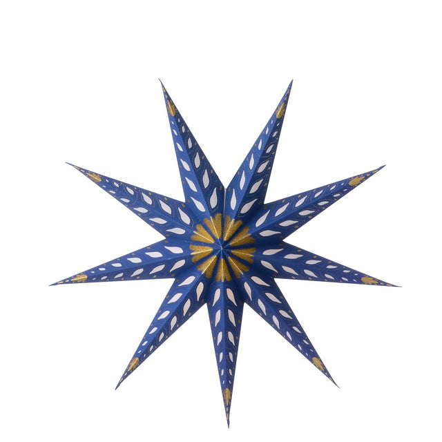 Papierstern Astral Indigo ⌀60cm - Bungalow - DesignWe.Love