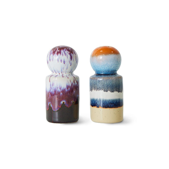 Pfeffer - und Salzstreuer 70s Ceramics Stargaze - HK Living - DesignWe.Love