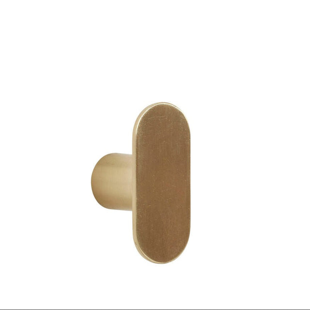 Piccolo Wandhaken Messing - Hübsch Interior - DesignWe.Love