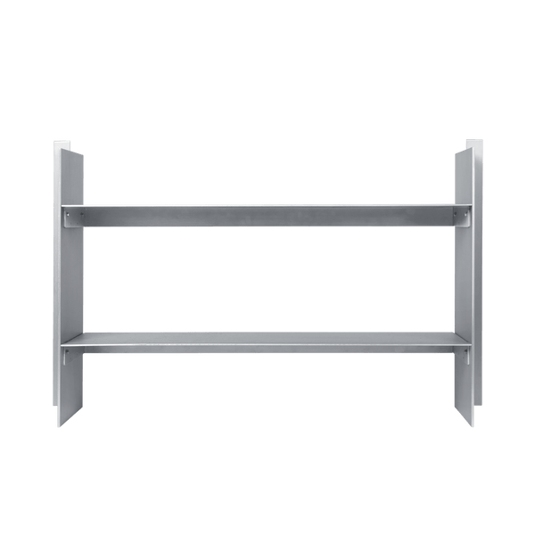 Chrom Regal Lager Low Rack Aluminium - ferm LIVING