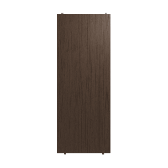 Regalboden 3er Set Eiche Dunkel 78x30cm - Regalsystem - String Furniture - DesignWe.Love