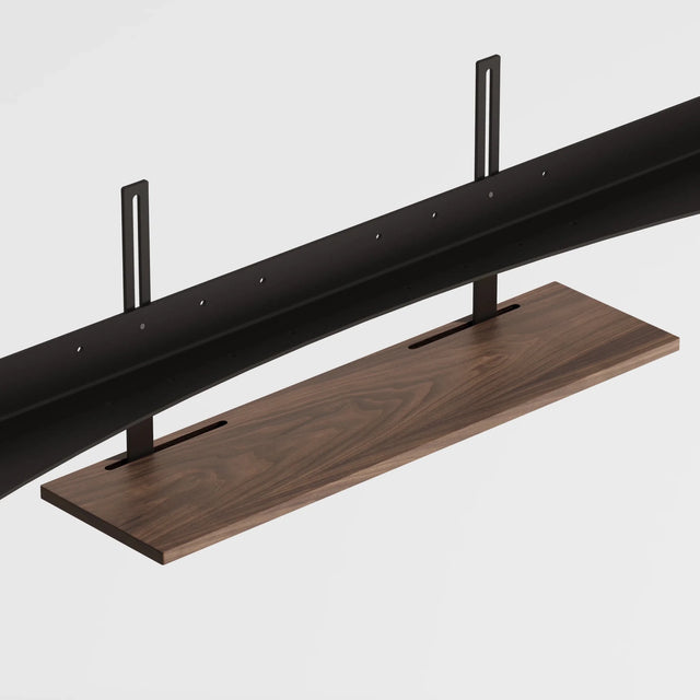 Regalbrett für TV - Ständer, Walnussholz Natur - JALG - DesignWe.Love