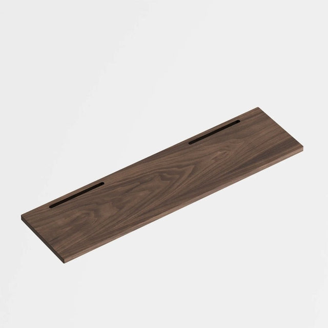 Regalbrett für TV - Ständer, Walnussholz Natur - JALG - DesignWe.Love