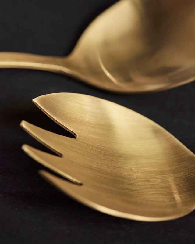 Salatbesteck Golden - House Doctor - DesignWe.Love