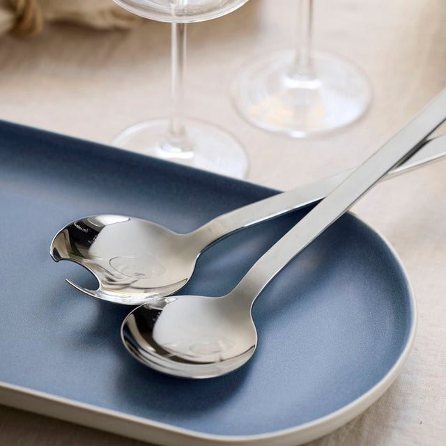 Salatbesteck Storm Edelstahl - Studio Round North - DesignWe.Love
