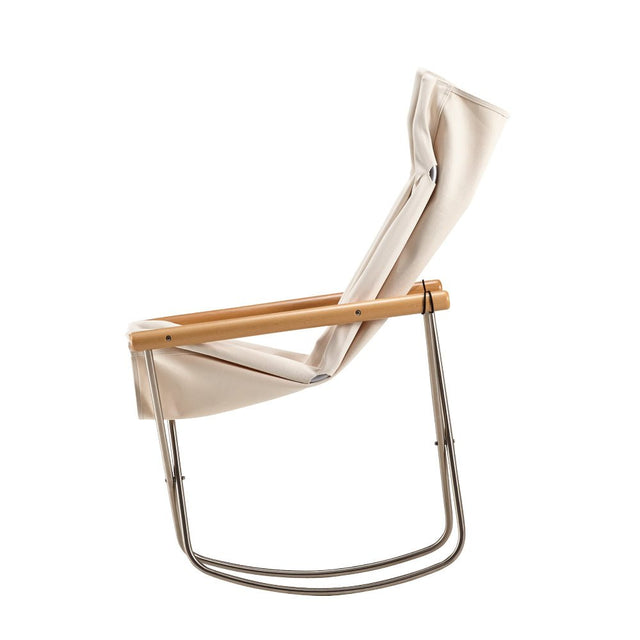 Nychair X Rocking Schaukelstuhl Weiß Natur – designwe.love