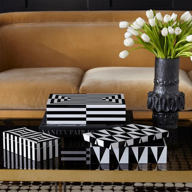 Schmuckkasten Op Art Laquer Box small - Jonathan Adler - DesignWe.Love