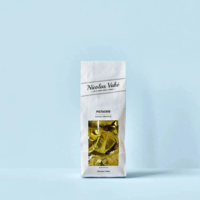 Schokotrüffel Kakao mit Pistazie Crunch - Nicolas Vahé