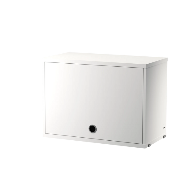 Schrank mit Klapptür 58x30cm Weiß – String Furniture