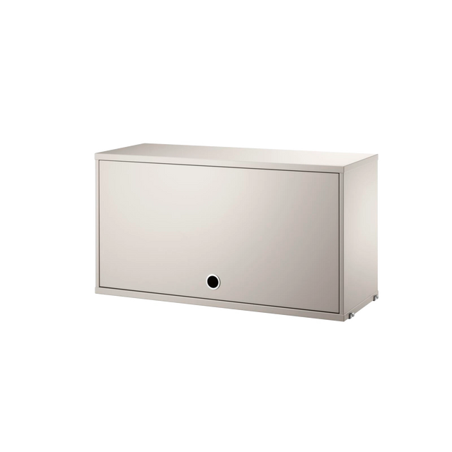 Schrank mit Klapptür 78x30cm Beige – String Furniture