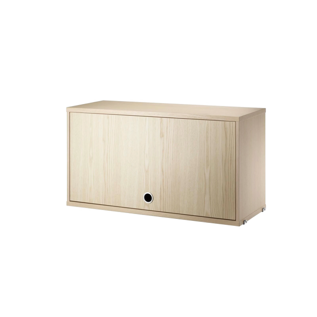 Schrank mit Klapptür 78x30cm Esche – String Furniture