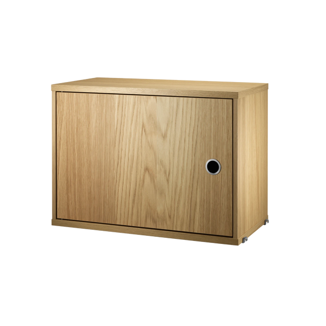 Schrank mit Schwenktür 58x30cm Eiche – String Furniture