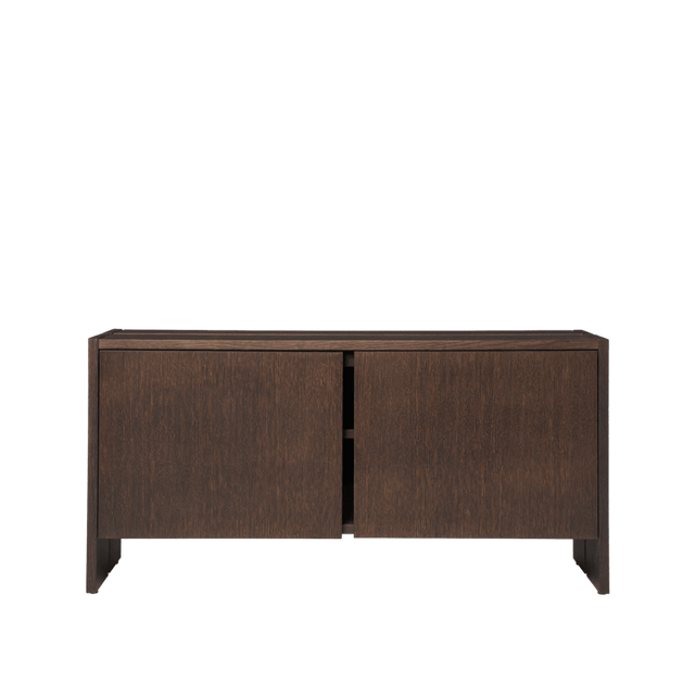 Schrank Parcel Hallway Cabinet - H50 - Dark Stained Oak - ferm LIVING - DesignWe.Love