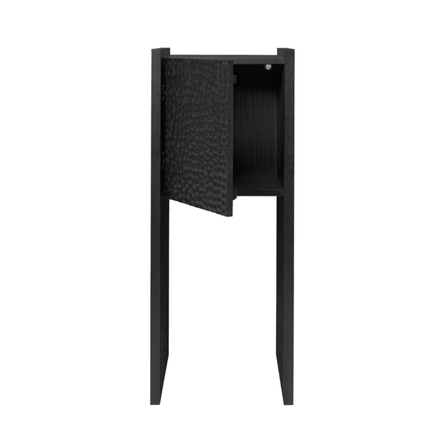 Schrank Scarni Pedestal Cabinet - Dark Stained Ash - Ferm Living - DesignWe.Love