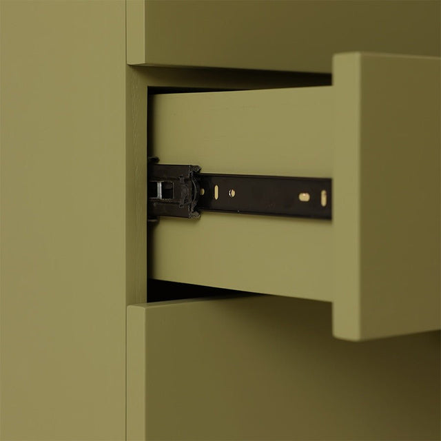 Schubladenschrank Spacious Drawer army green (80x40,5x98 cm) - HK Living - DesignWe.Love