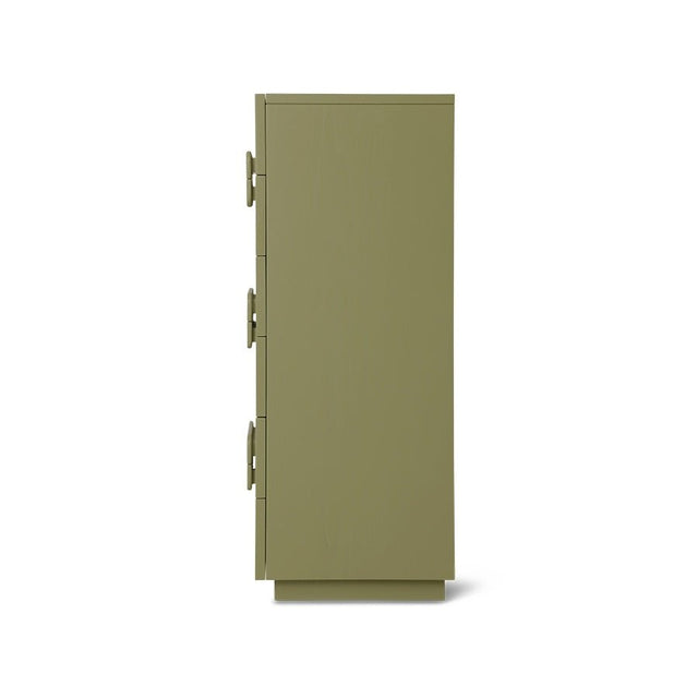 Schubladenschrank Spacious Drawer army green (80x40,5x98 cm) - HK Living - DesignWe.Love