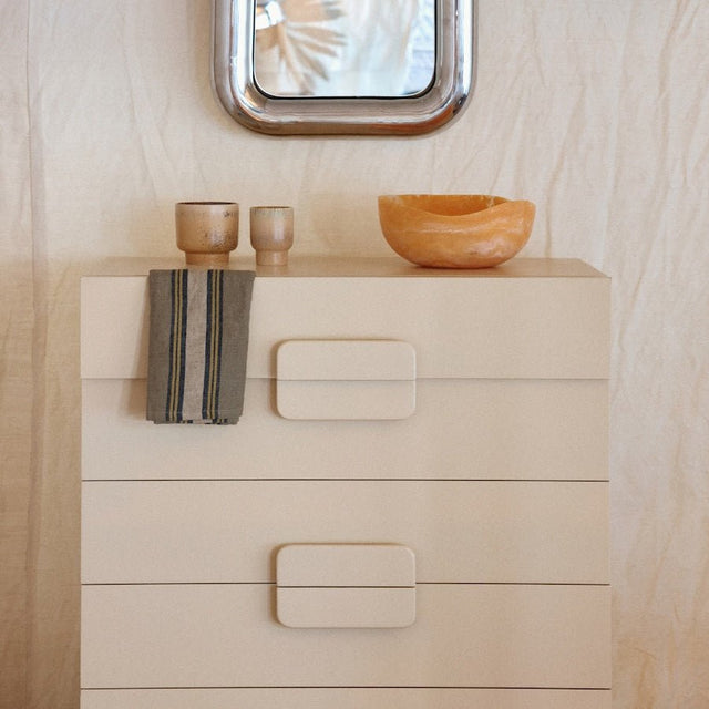 Schubladenschrank Spacious Drawer Cream (80x40,5x98 cm) - HK Living - DesignWe.Love