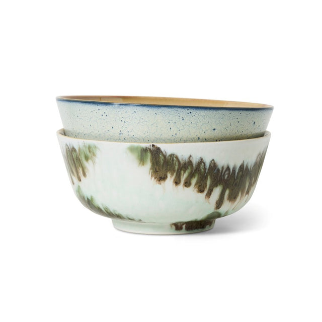 Schüsseln 2er - Set Minimalist - 70s Ceramics - HK Living - DesignWe.Love