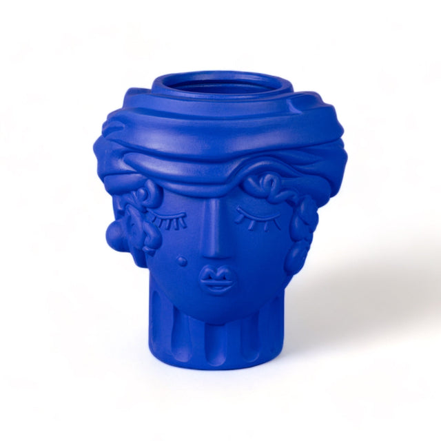 Seletti Magna Graecia Kopf Vase aus Terrakotta – Vase mit Gesicht Mann & Frau