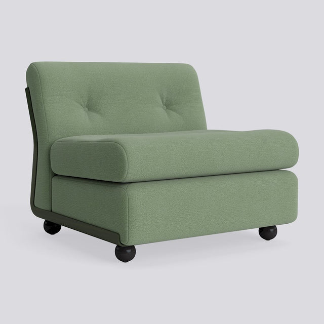 Sessel Amanta Gestell Bottle Green - HAY - DesignWe.Love