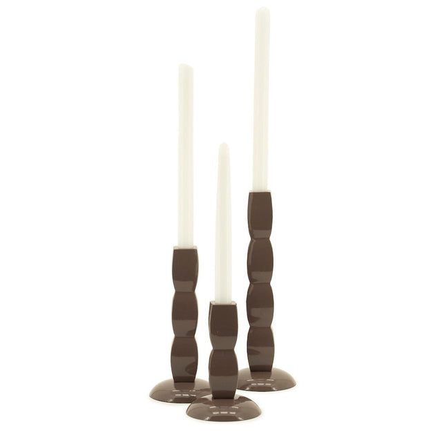 Set Kerzenhalter Prinz dark taupe - By - Boo - DesignWe.Love