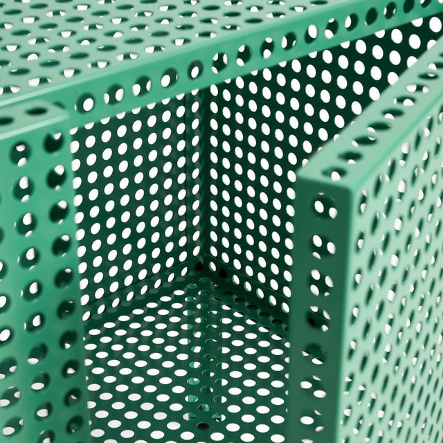 Sideboard Perforated Cabinet Floor Small Soft Jade - HAY - DesignWe.Love
