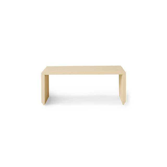 Slatted Bench Moderne Bank Sand - HK Living - DesignWe.Love