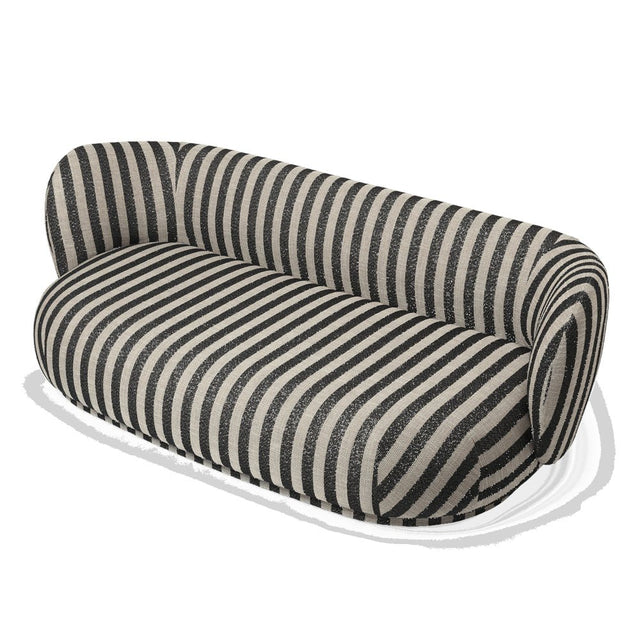 Sofa Rico Lounger, Louisiana, Sand/Black - ferm LIVING - DesignWe.Love