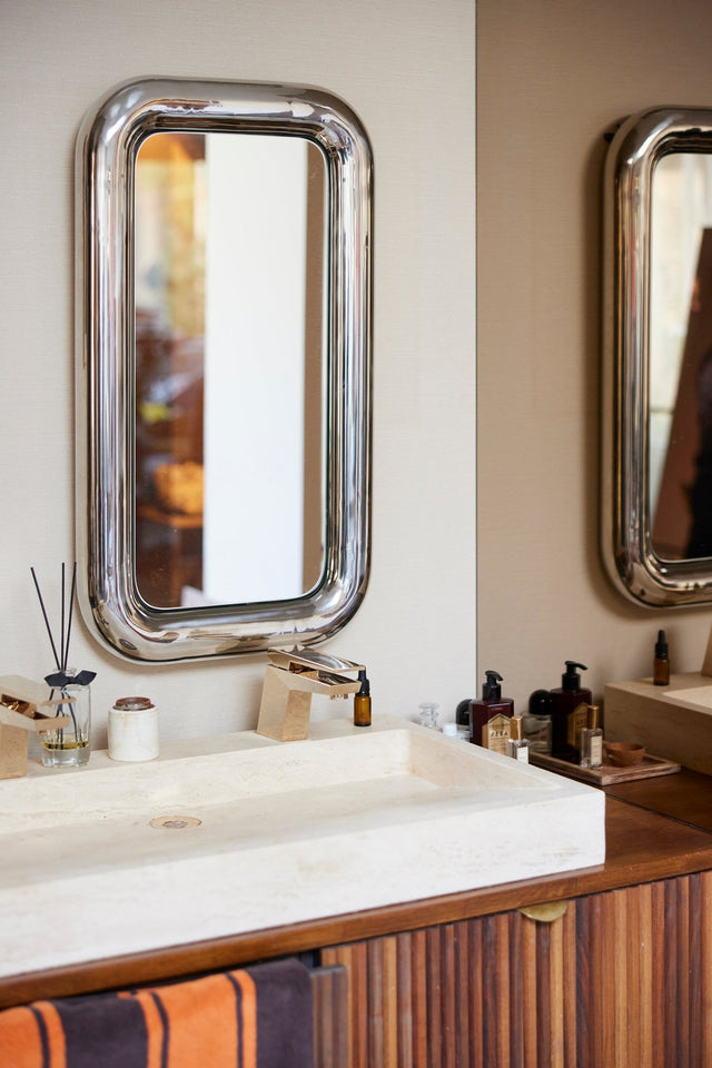 Spiegel Chubby Chrome - HK Living - DesignWe.Love