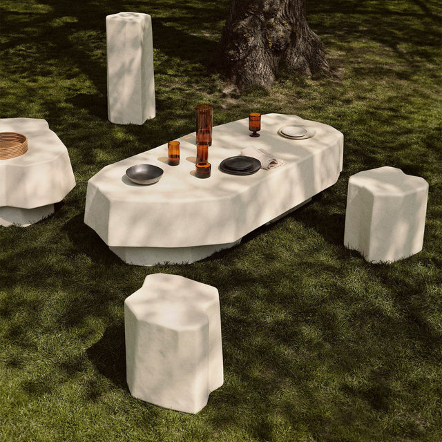 Staffa Hocker FiberGlass - ferm LIVING - DesignWe.Love