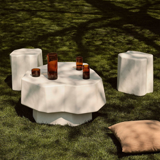Staffa Hocker FiberGlass - ferm LIVING - DesignWe.Love