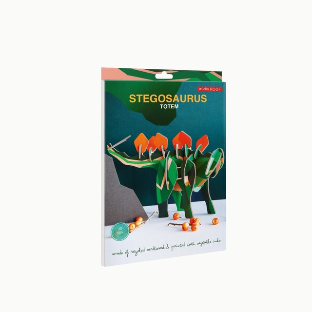 Stegosaurus Dino 3D - Pappmodell aus Recyclingkarton - Studio Roof - DesignWe.Love