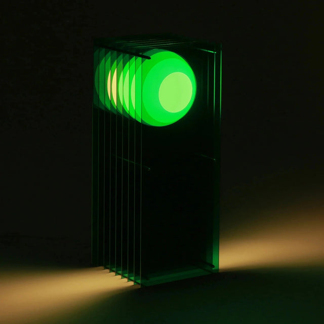 Stehleuchte Lớp Large Rectangle Green Acrylic - Bang - DesignWe.Love